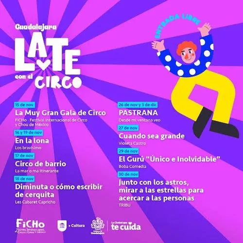 Late con el Circo – Festival Late GDL