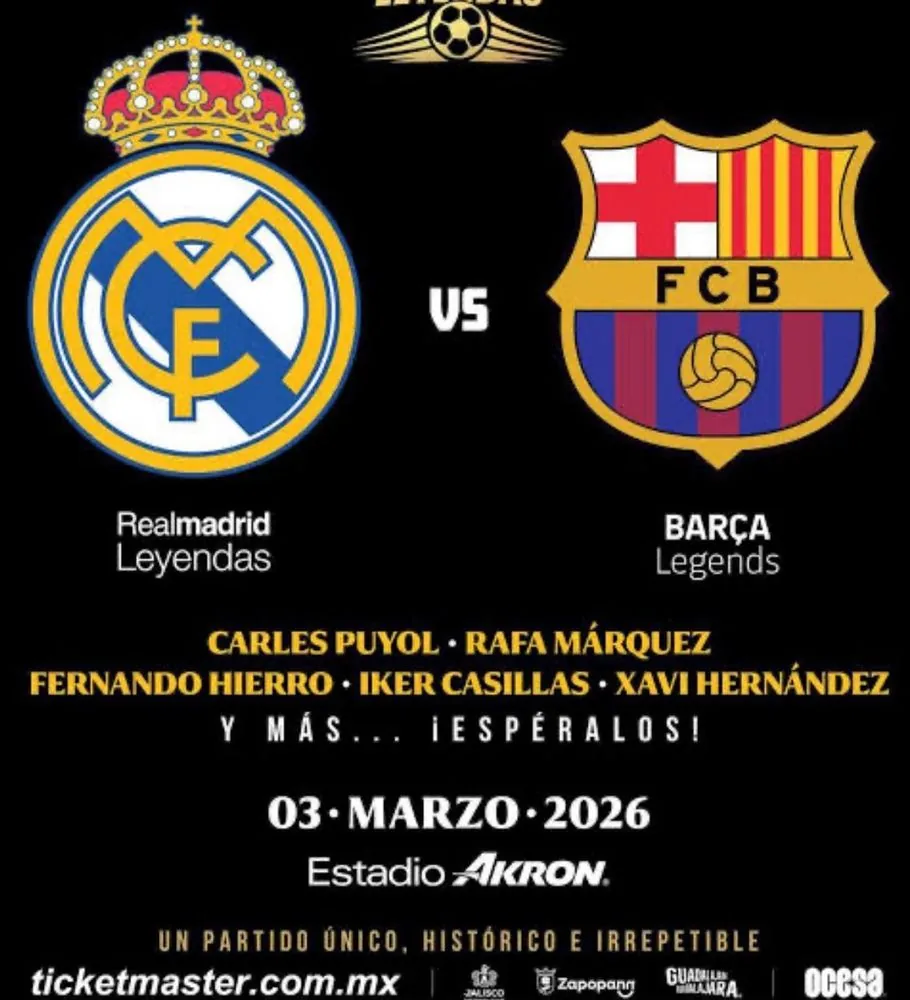 Legends Cup – Real Madrid vs FC Barcelona