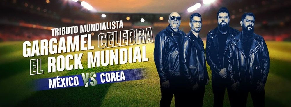Tributo Futbolero: Gargamel celebra el rock del mundo
