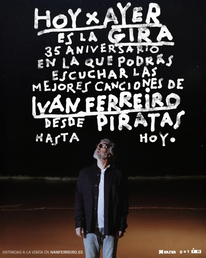 Iván Ferreiro presenta Hoy x Ayer tour