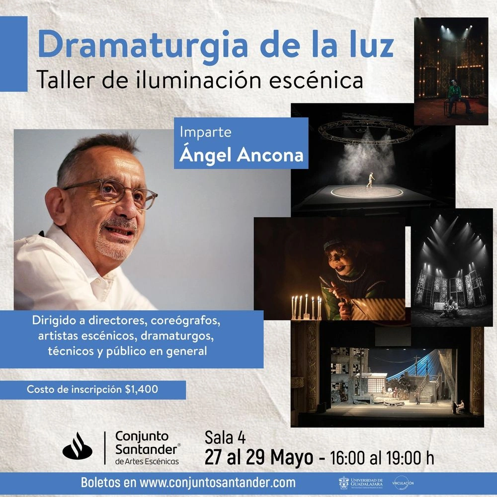 Taller de iluminación escénica: Dramaturgia de la luz