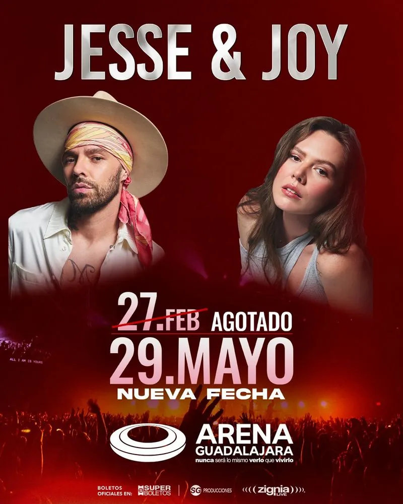 Jesse & Joy: El Despecho Tour 2026