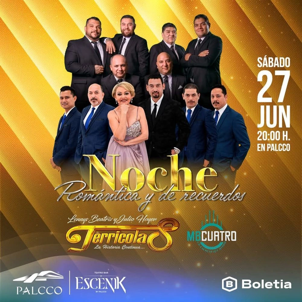 Noche romántica con: Los terrícolas y MBcuatro