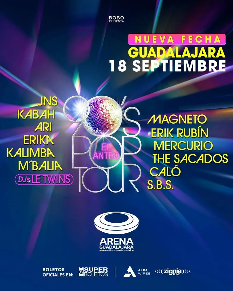 90's Pop Tour El Antro