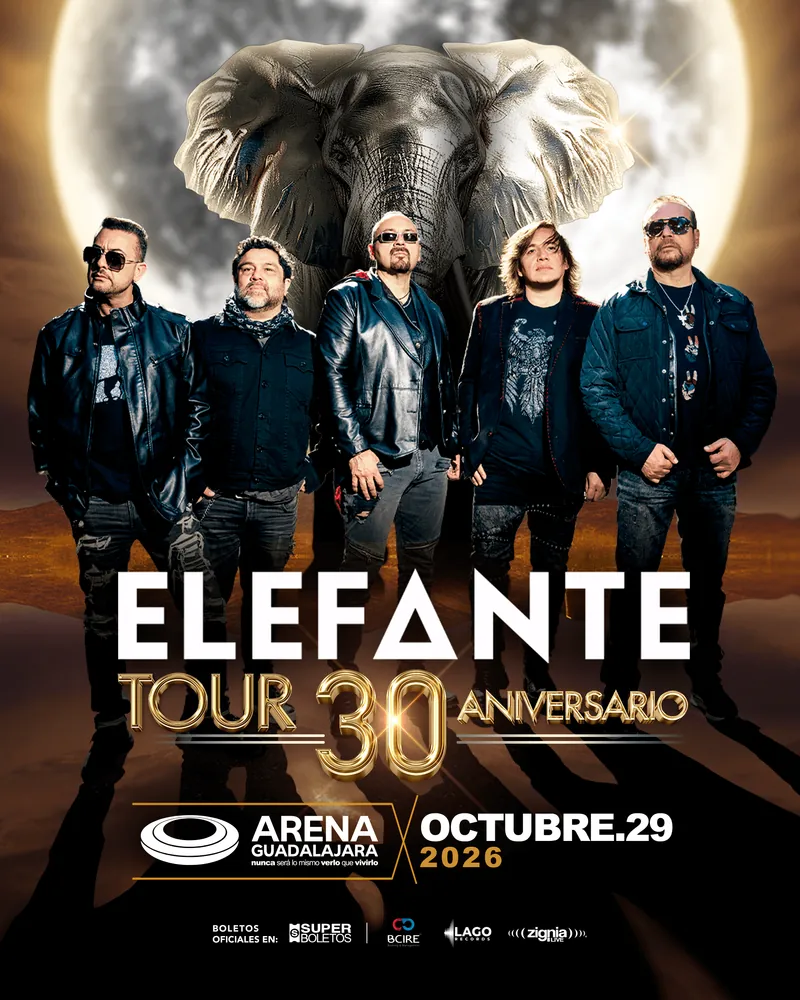 Elefante tour 30 aniversario