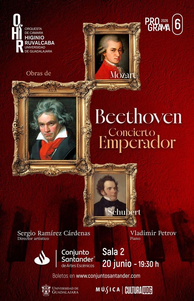 OHIR Programa 6 | Ciclo de piano - Beethoven: Concierto para piano núm.5
