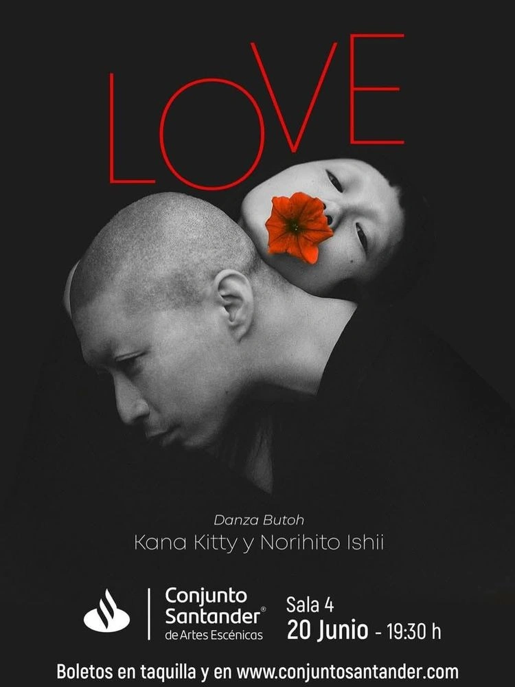 Kana Kitty y Norihito Ishii presentan: LOVE, un espectáculo de danza butoh
