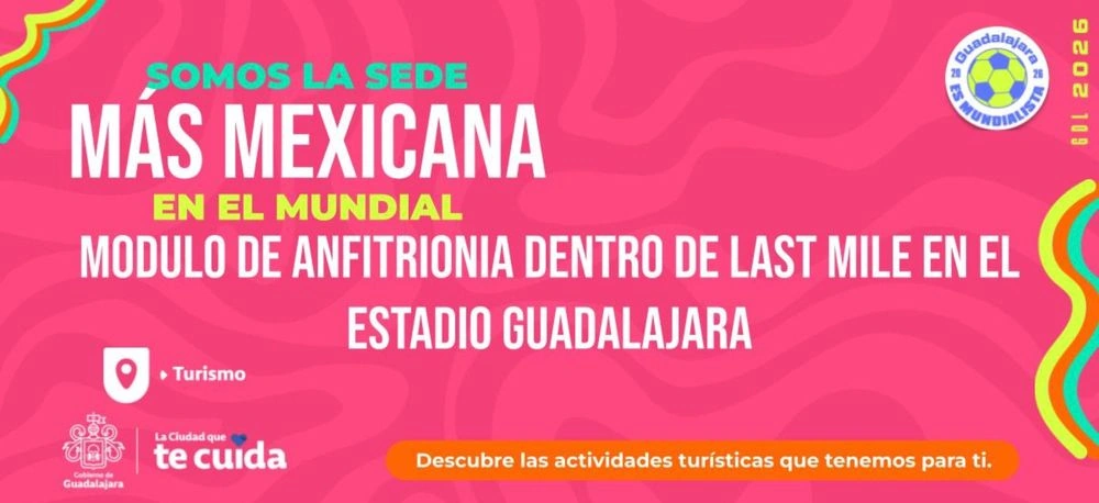 Módulo de Anfitrionía dentro de Last Mile en el Estadio Guadalajara