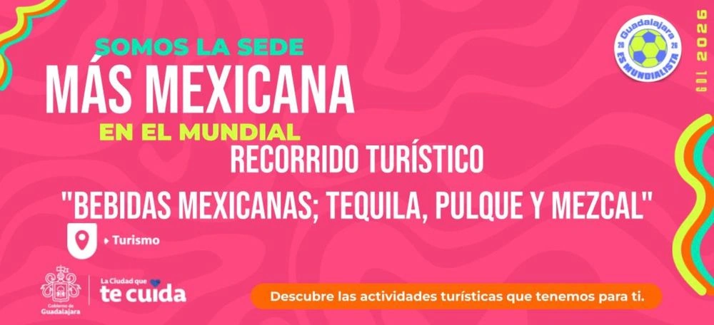 Recorrido Turístico Bebidas Mexicanas Tequila, Pulque y Mezcal